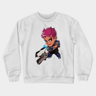 Zarya Cute Spray - Overwatch Crewneck Sweatshirt